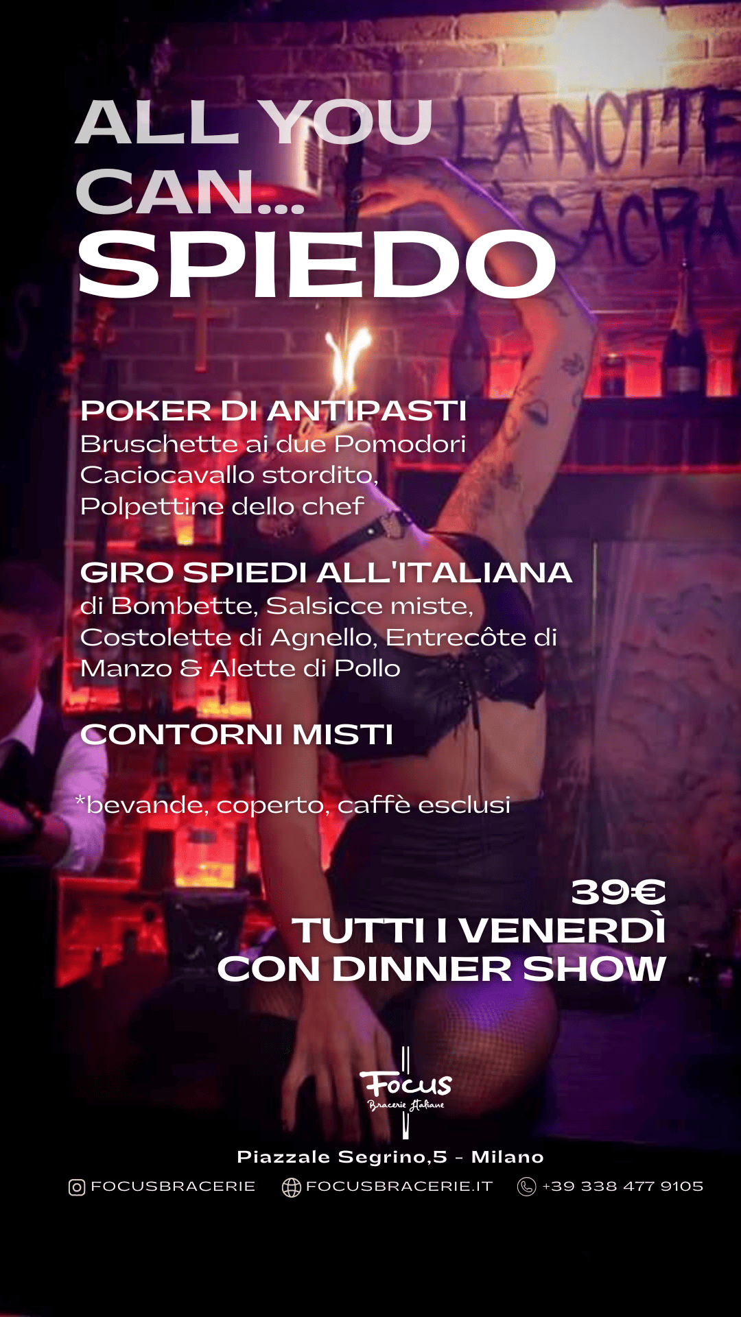 all you can eat di carne milano
